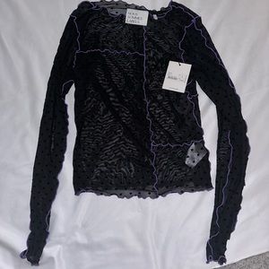 New with tags see through shirt